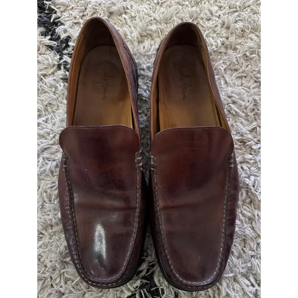 Cole Haan Brown Leather Air Dempsey Driving Loafer Men’s 13 M